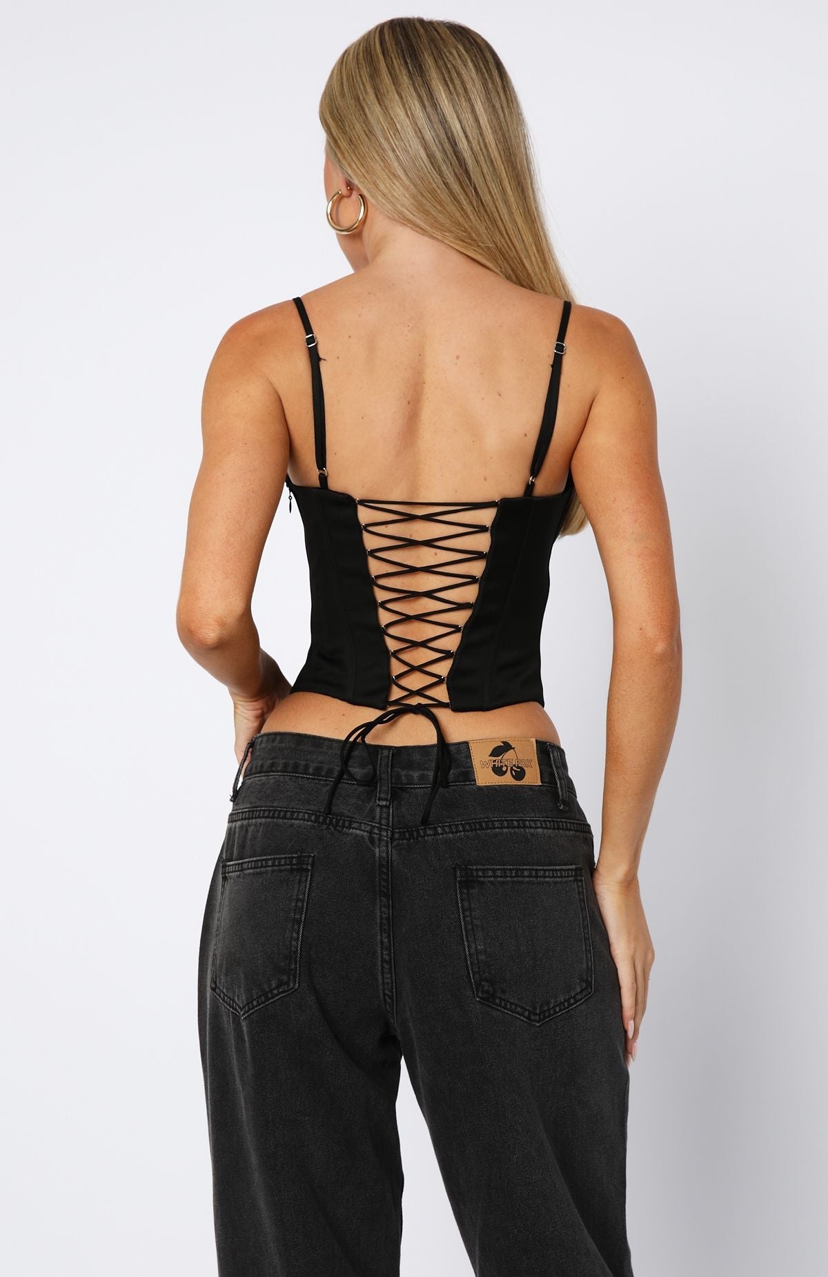 Love Is All Around Bustier Black