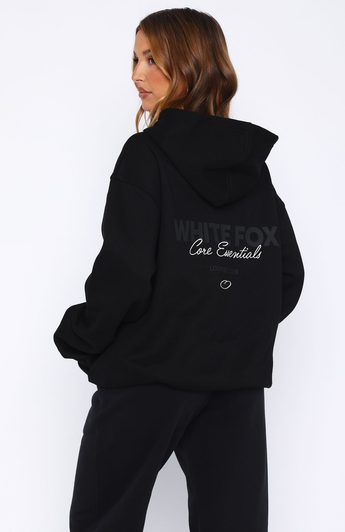 Core Essentials Oversized Hoodie Black