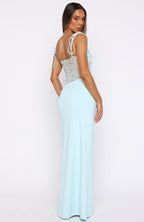 Compliment Me Maxi Dress Baby Blue