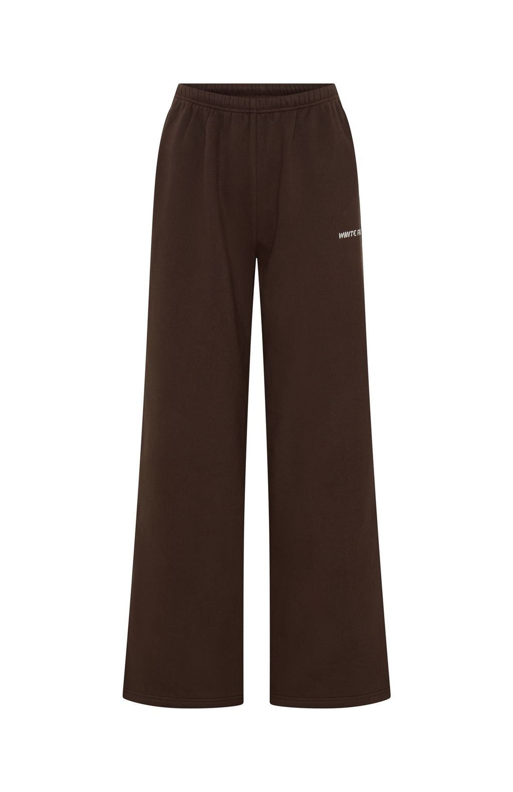 Test Drive Wide Leg Sweatpants Chocolate