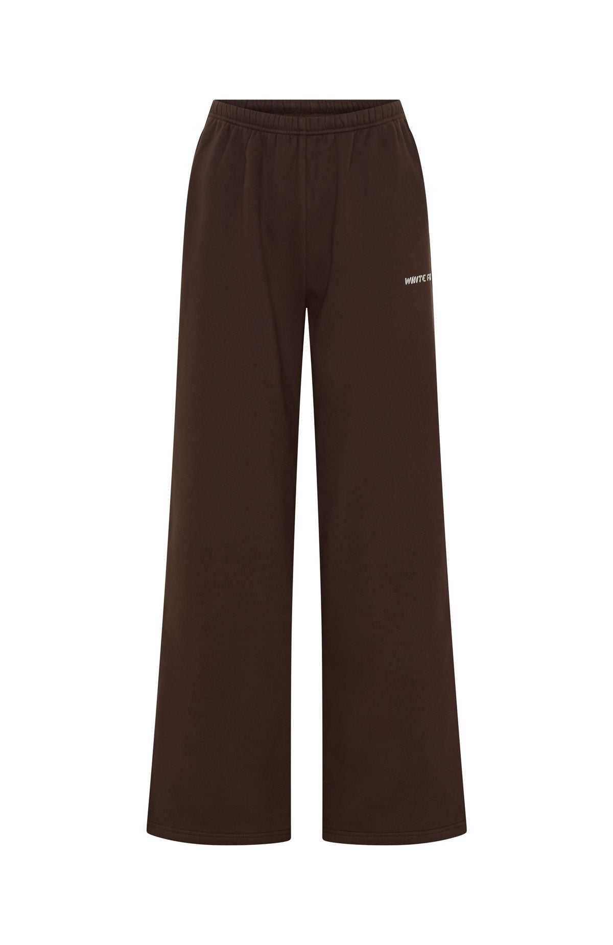 Test Drive Wide Leg Sweatpants Chocolate