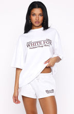 Standing My Ground Lounge Shorts Grey Marle