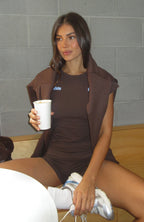 From The Archives Gigi Baby Tee Chocolate