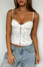 Join The Team Bustier White
