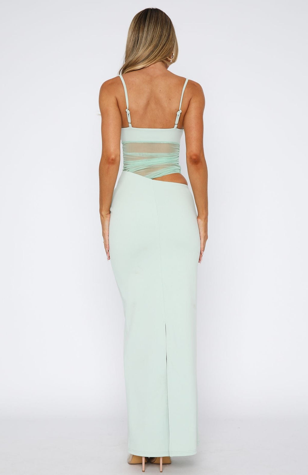 Call Me Up Maxi Dress Mint