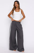 Don't Believe It Pants Charcoal