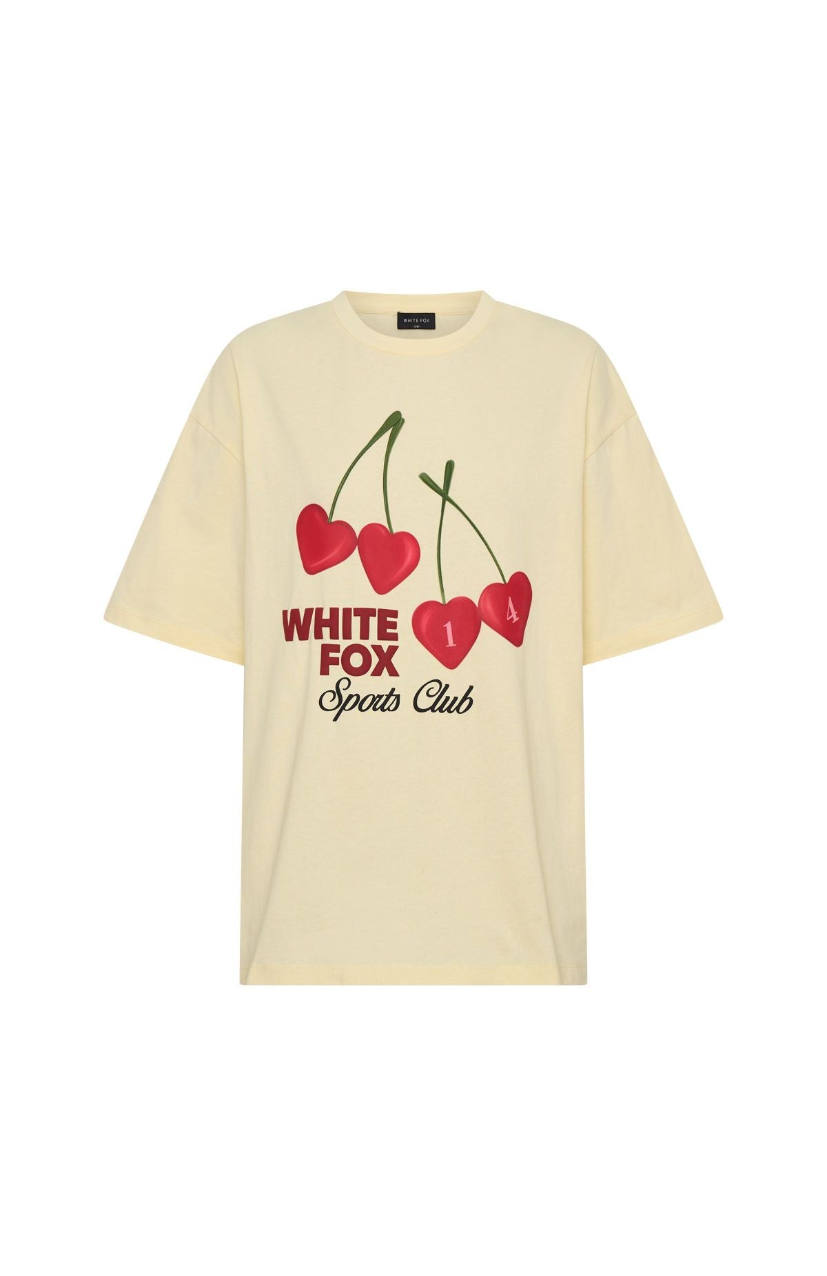 Club 14 Izzy Oversized Tee Lemon