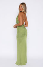 Keep Me Close Maxi Dress Olive