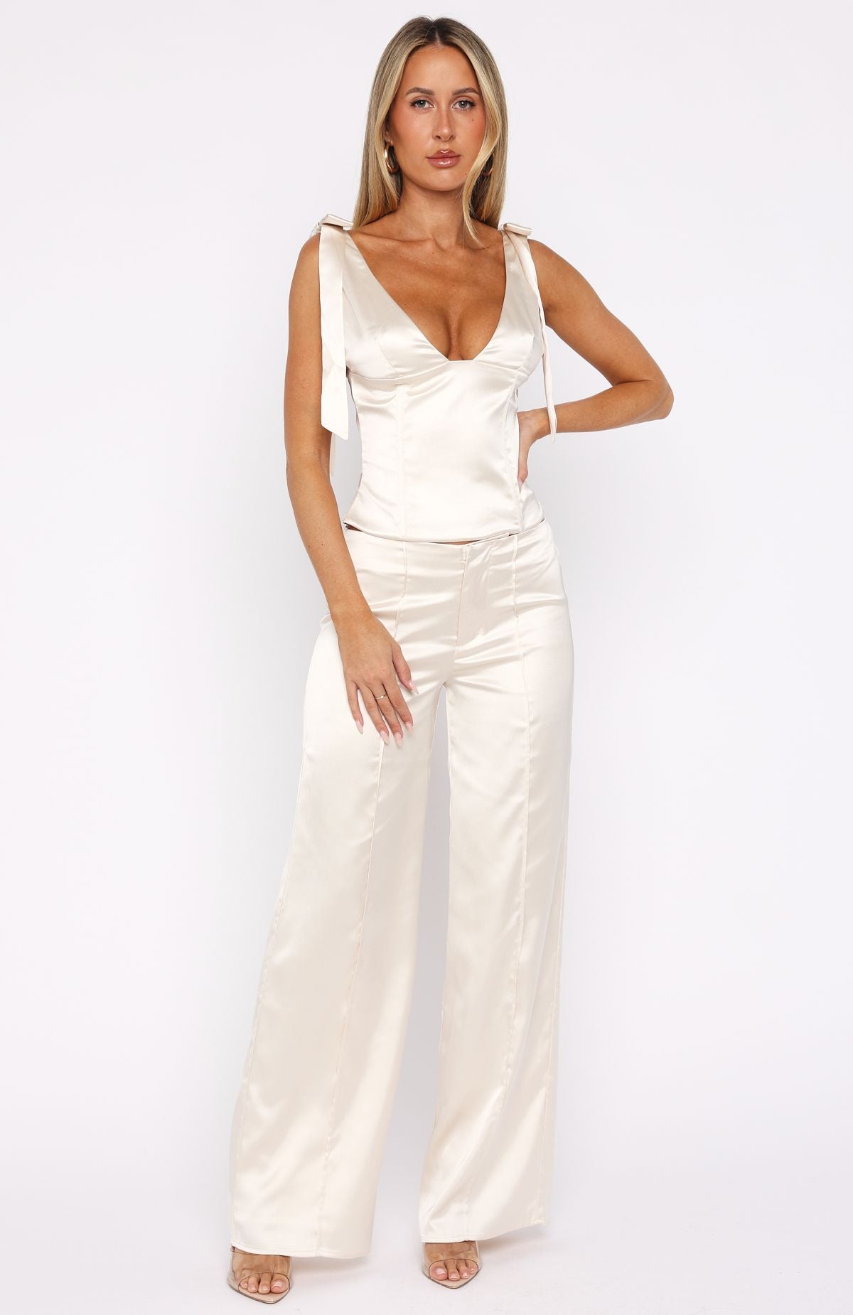 Keep It Lit Pants Pearl