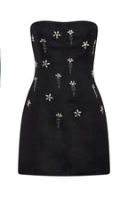 Savage Lust Strapless Mini Dress Black