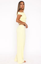 Turn Heads Fast Pants Lemon