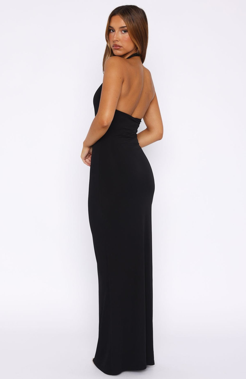 Never Be Friends Maxi Dress Black