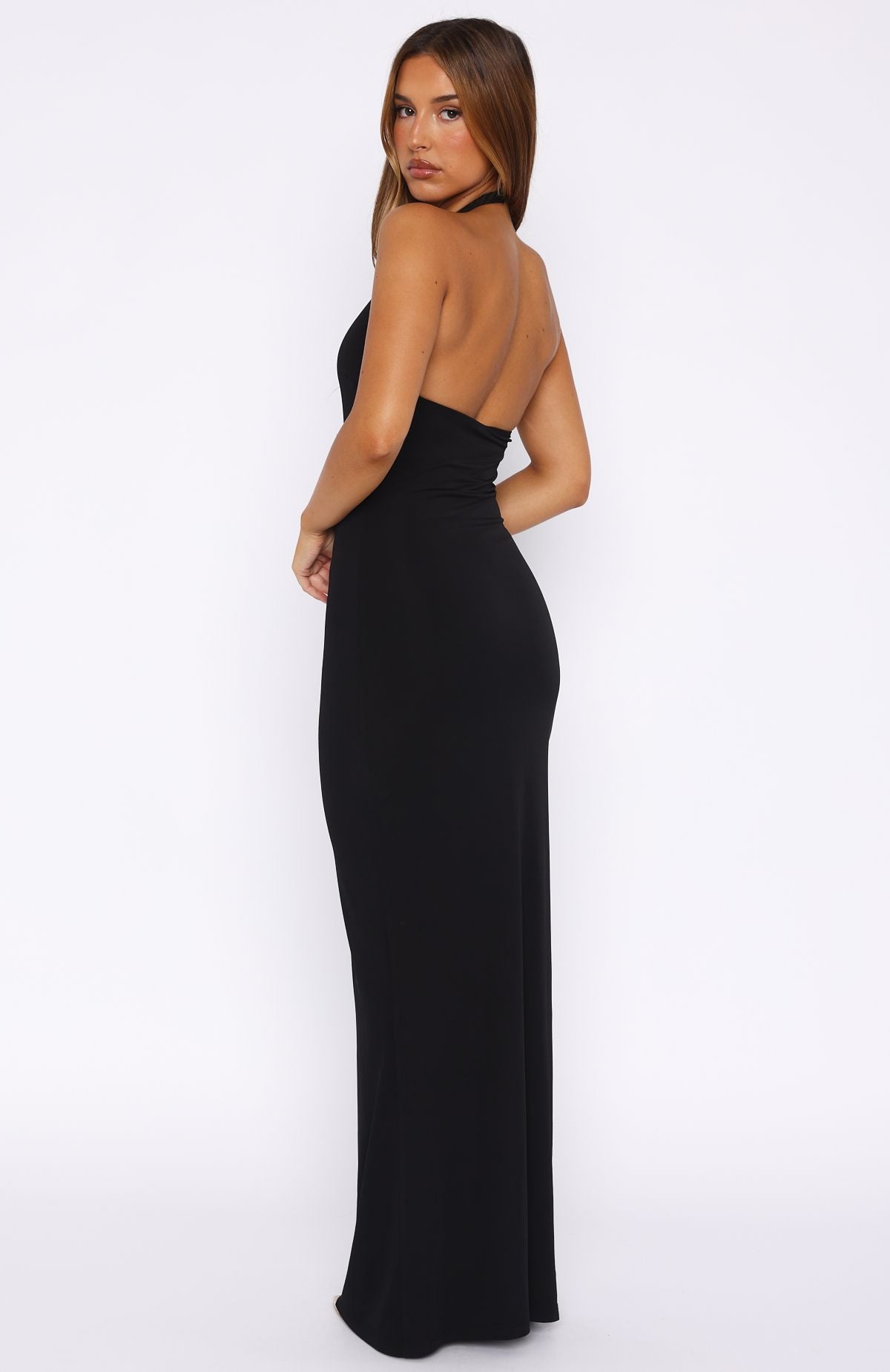 Never Be Friends Maxi Dress Black