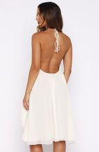 Heartbreaker Status Mini Dress Off White