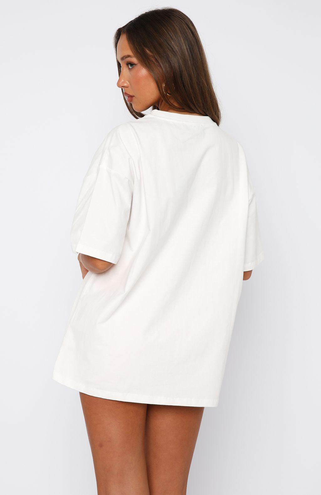 Sweet Cherry Edition Oversized Tee White