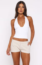 Finding My Way Shorts Cream