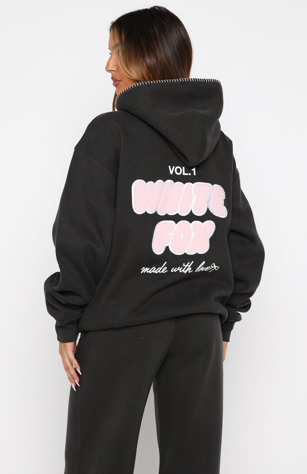 Vol. 1 Oversized Hoodie Charcoal