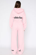 From The Archives Charli Wide Leg Sweatpants Pink