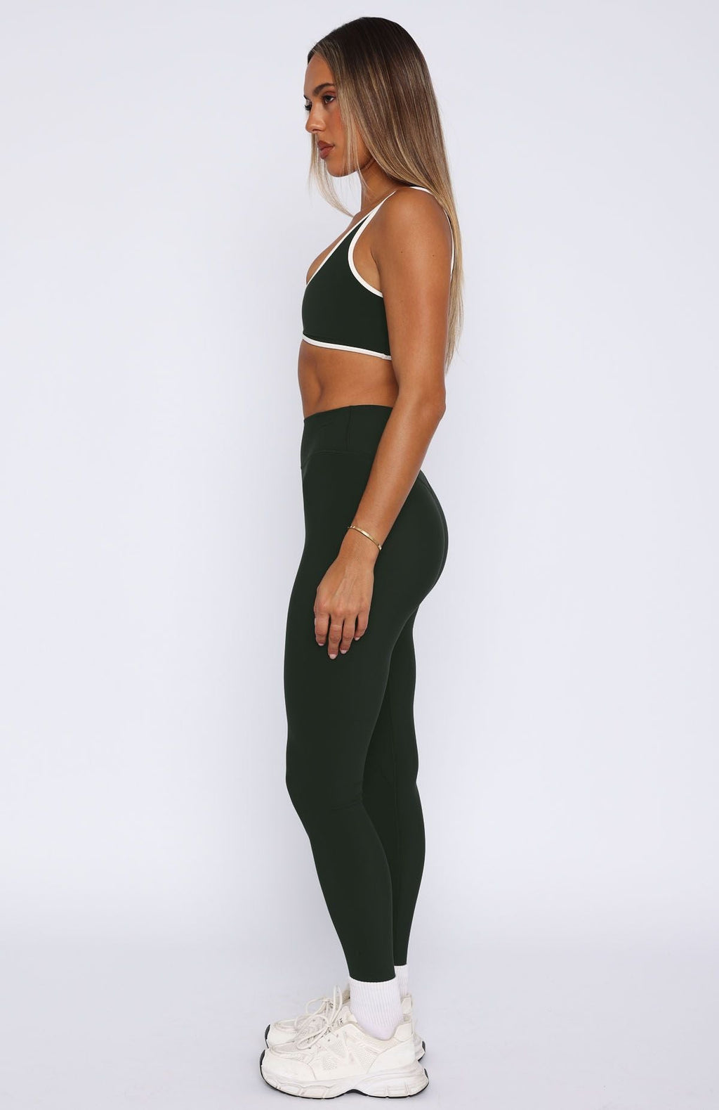 Go Getter High Waisted Leggings Forest