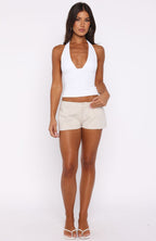 Finding My Way Shorts Cream