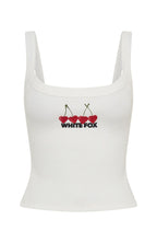 Club 14 Taylah Singlet Top White