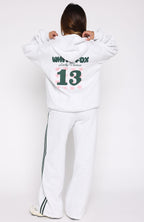 Lucky Thirteen Charise Wide Leg Sweatpants Grey Marle