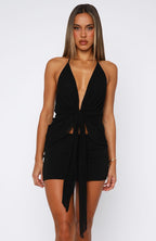 Siren's Touch Top Black