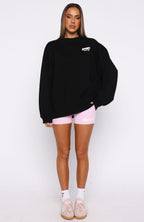 Club 14 Peyton Oversized Sweater Black
