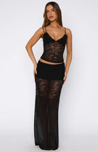 Not The One Top Black