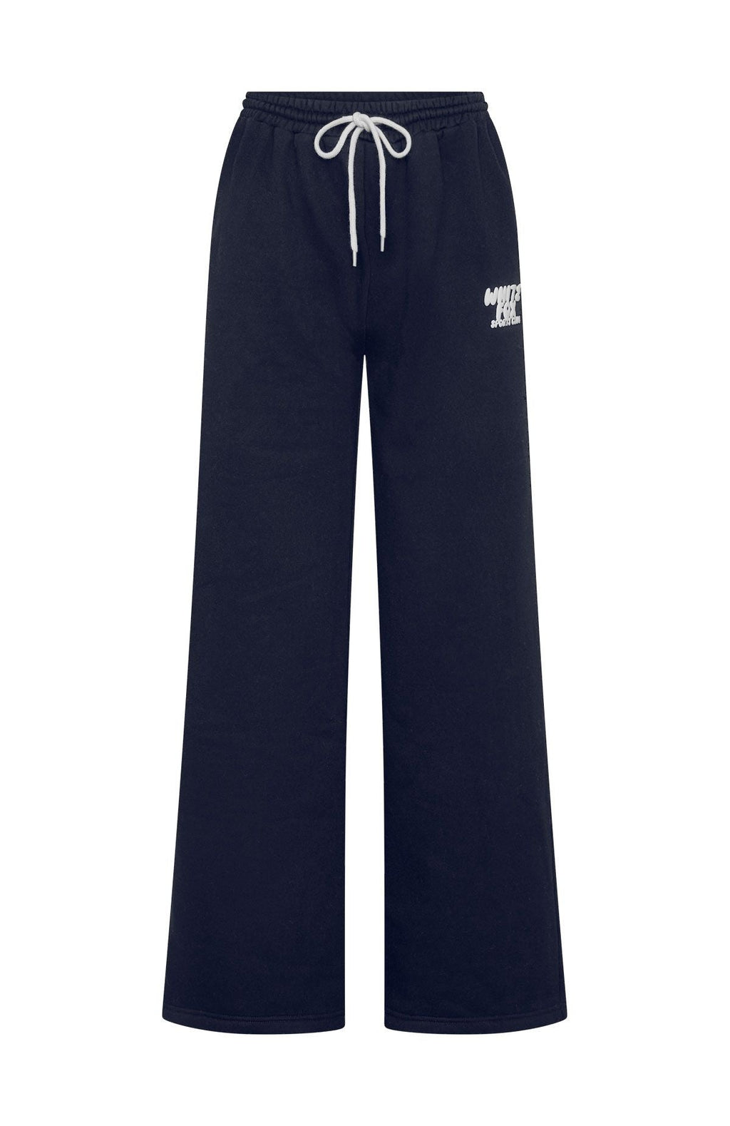 Club 14 Allie Wide Leg Sweatpants Navy