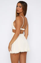 Polar Opposite Mini Dress Off White