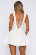 Couldn't Be Sweeter Mini Dress White