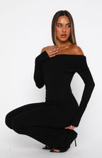 For The Girls Long Sleeve Jumpsuit Black