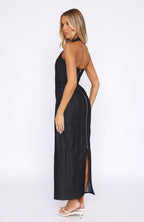 In My Heart Maxi Dress Dark Indigo