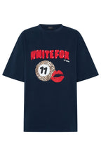 11th Street Concrete Jungle Oversized Tee Blueberry Twist
