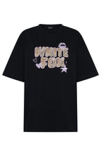 11th Street She's So Lucky Oversized Tee Licorice