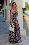 A Day In Nice Maxi Dress Leopard