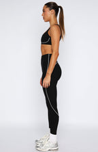 Ace High Waisted Leggings Black/White
