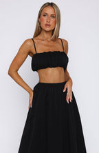 All I Wanted Was You Top Black