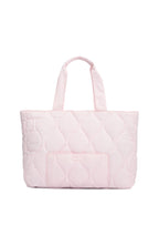 Always Moving Quilted Tote Bag Ballet Pink