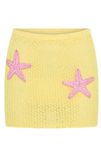 Azure Star Mini Skirt Lemon