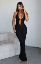 Bets Are Off Maxi Dress Black