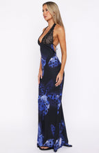Beyond The Stars Maxi Dress Midnight Tropics