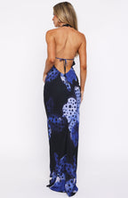Beyond The Stars Maxi Dress Midnight Tropics