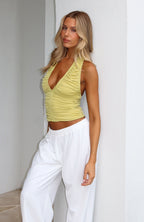 Brooklyn Baby Halter Top Citrus