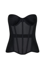 Call Me Your Baby Strapless Bustier Black