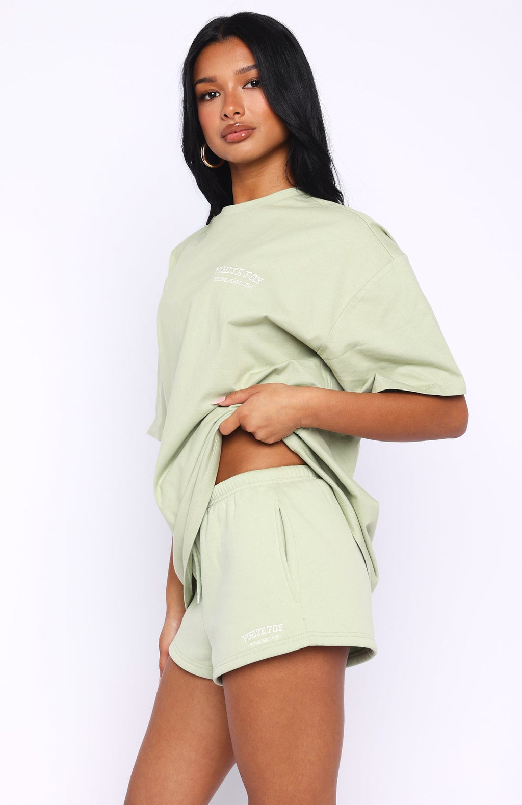 Can't Miss It Lounge Shorts Sage