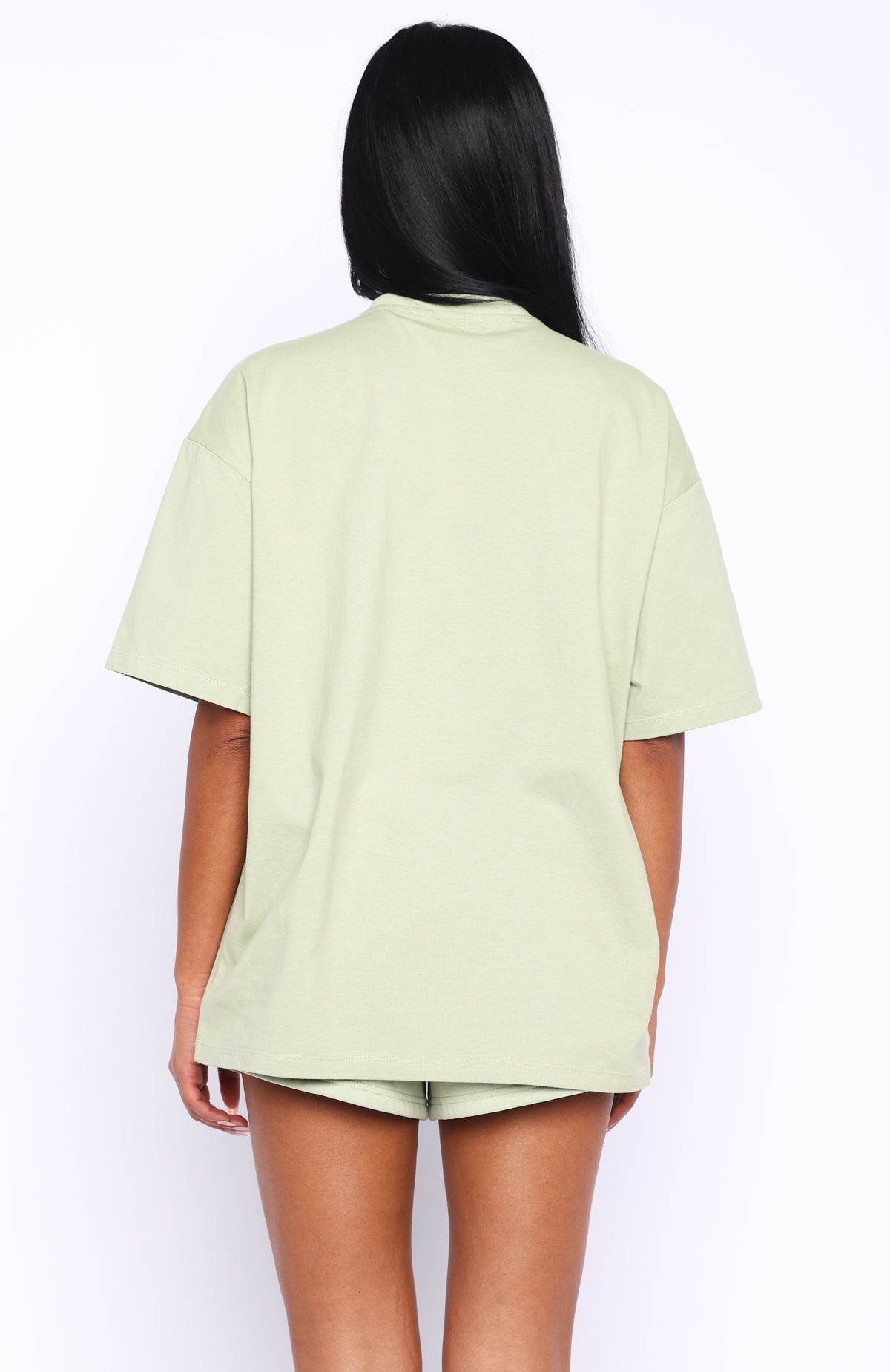 Can't Miss It Oversized Tee Sage