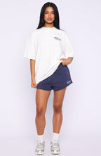 Can't Miss It Oversized Tee White