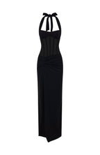 Champagne Promises Maxi Dress Black